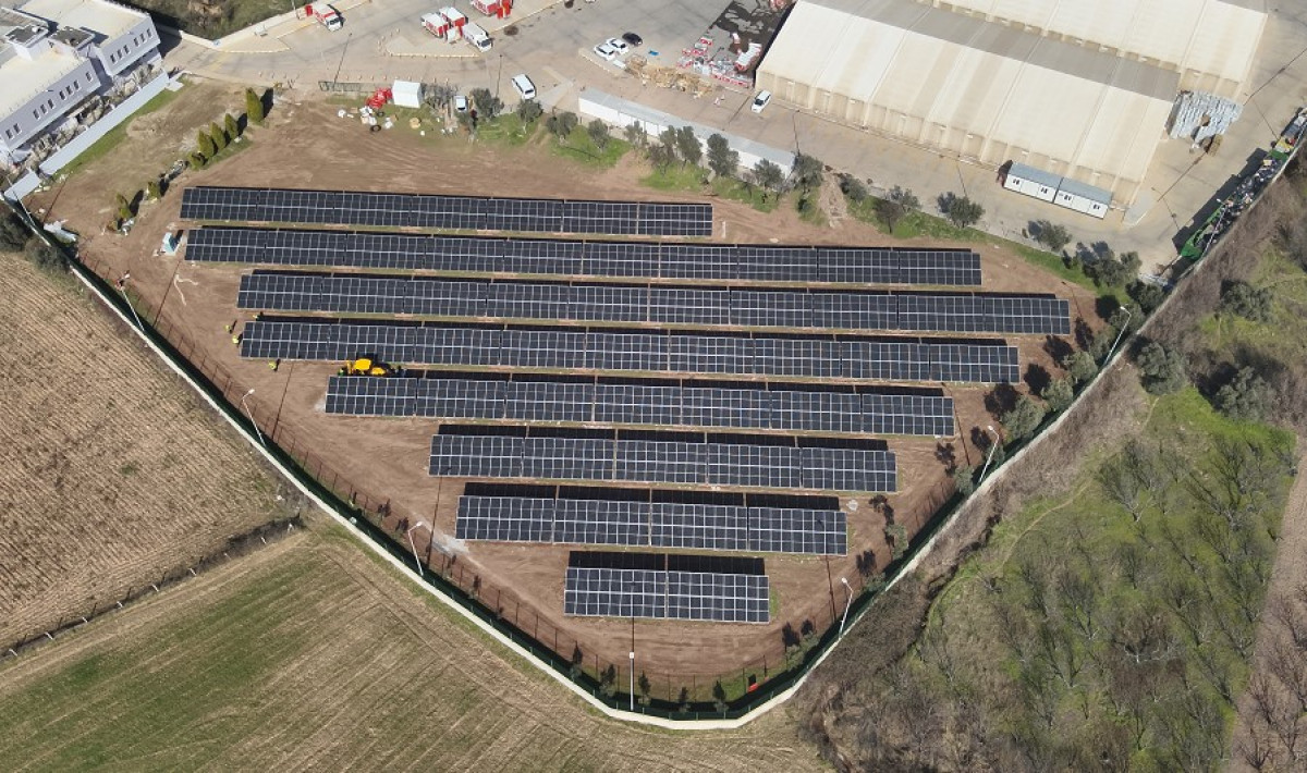 Algida İzmir Dağıtım Deposu Güneş Enerjisi Santrali