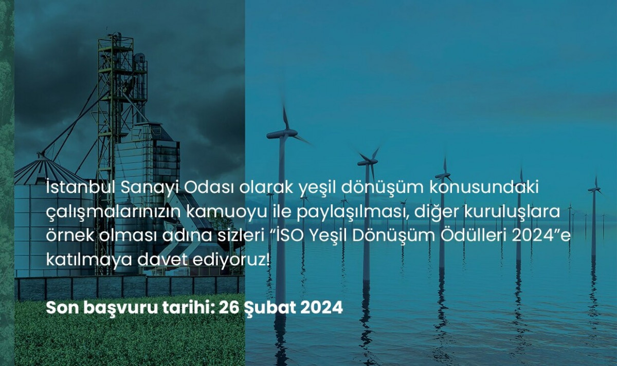 İSO Yeşil Dönüşüm Ödülleri 2024