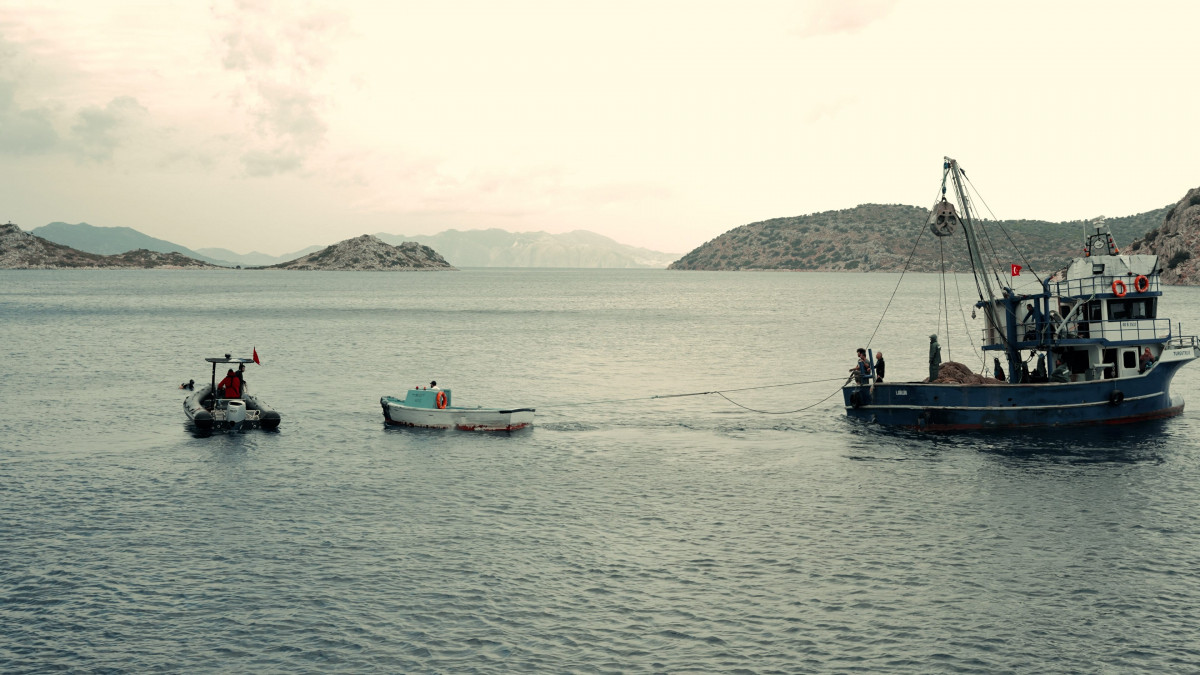 Deniz kirliliği atık çalışması