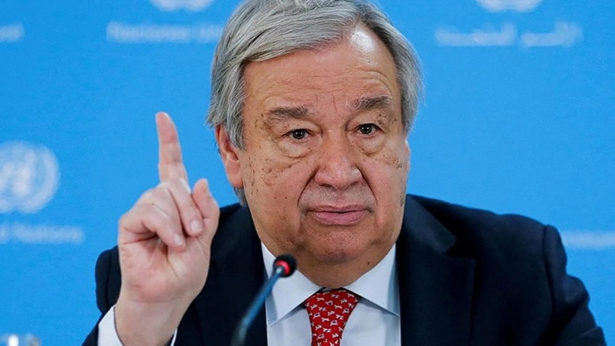 Birleşmiş Milletler Genel Sekreteri Antonio Guterres