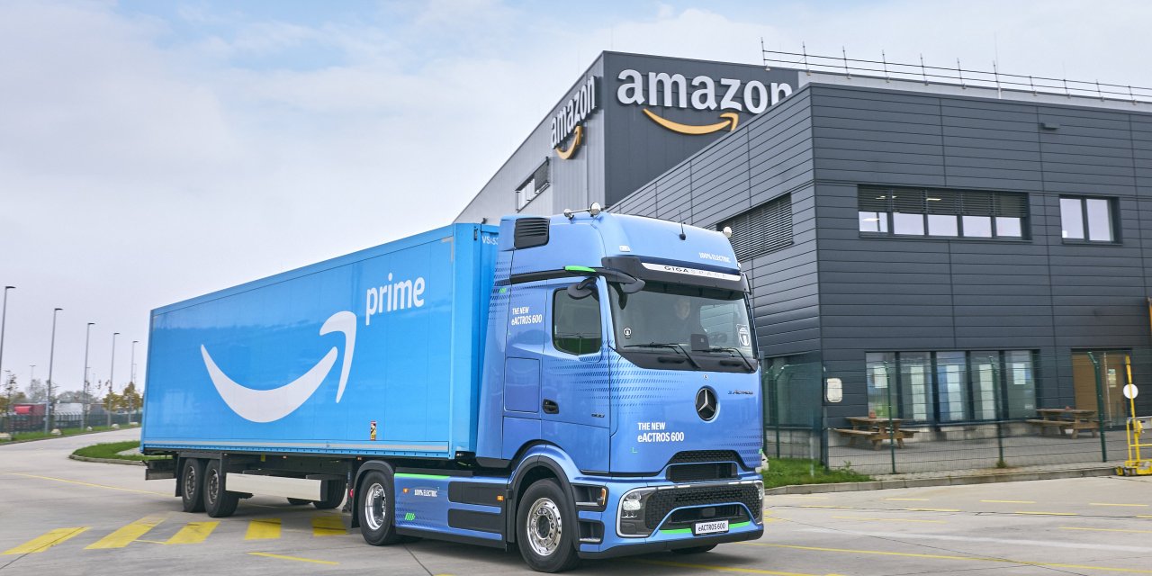 Amazon'dan devasa elektrikli kamyon siparişi