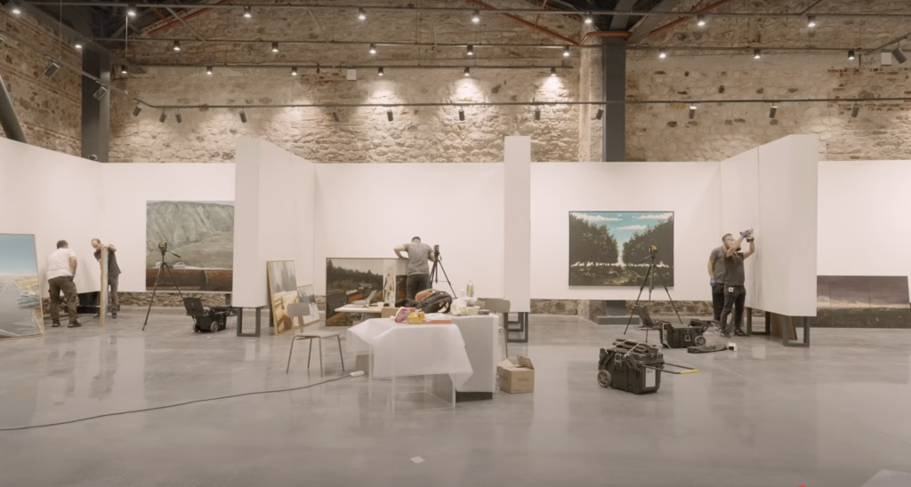 Bomontiada Taviloğlu Koleksiyonu Sergisi Kurulum Belgeseli