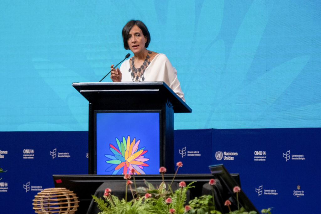 Çevre Bakanı ve COP16 Başkanı Susana Muhamad - Jair F. Coll/Bloomberg