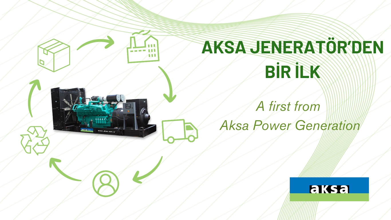 Aksa Jeneratör’den Çevresel Ürün Beyanı
