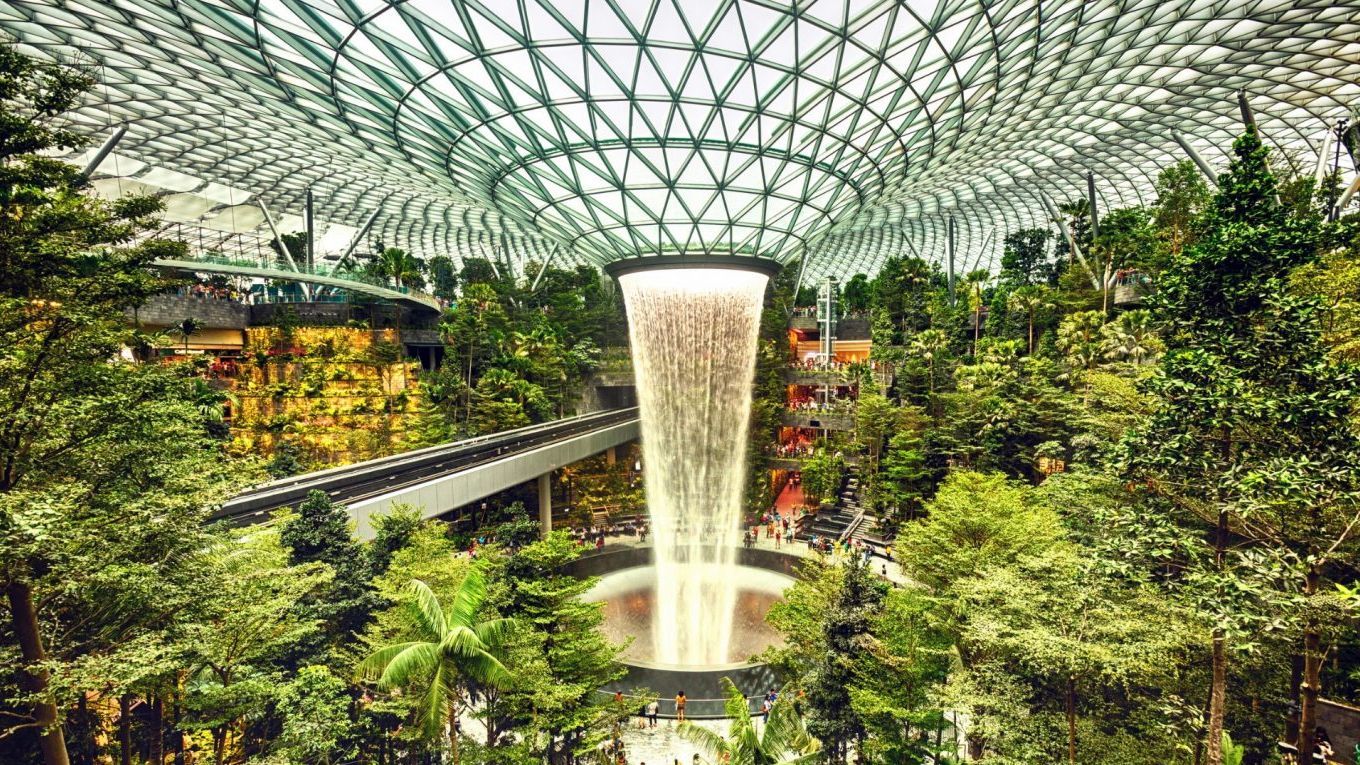 Singapur Changi Havalimanı -Jewel AVM- Getty Image