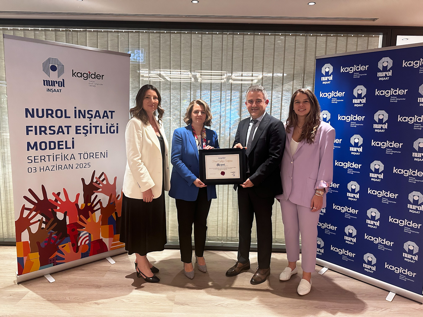 Nurol İnşaat, KAGİDER’in FEM Sertifikasını Aldı