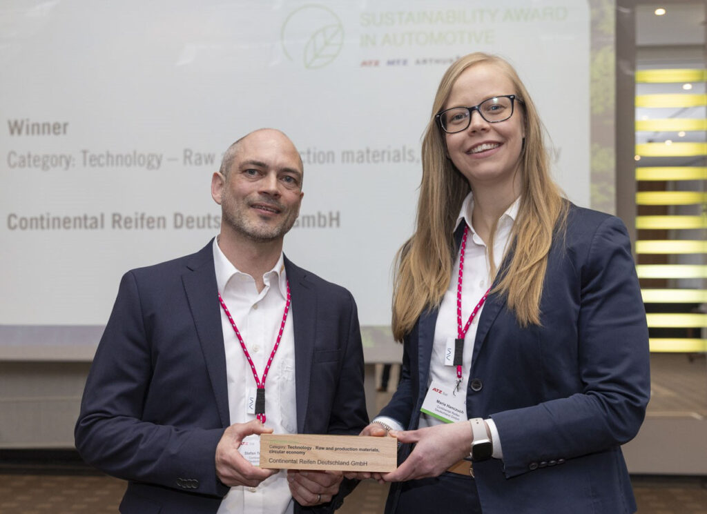 Arthur D. Little ve ATZ / MTZ Group’un Alman otomotiv teknolojisi dergisi, Continental'in bugüne kadarki en sürdürülebilir seri lastiğini ödüle layık gördü.