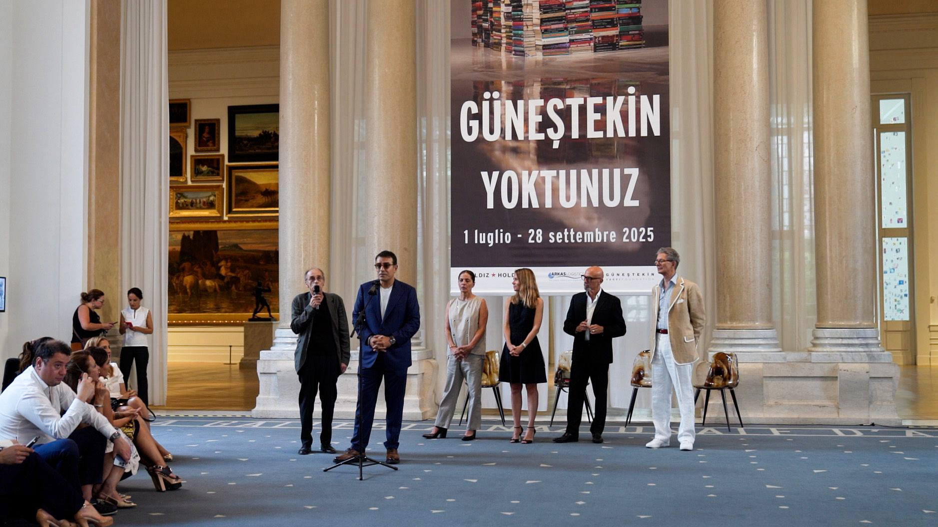 Ahmet Güneştekin’in “Yoktunuz” Sergisi, Yıldız Holding Desteğiyle İtalya’da
