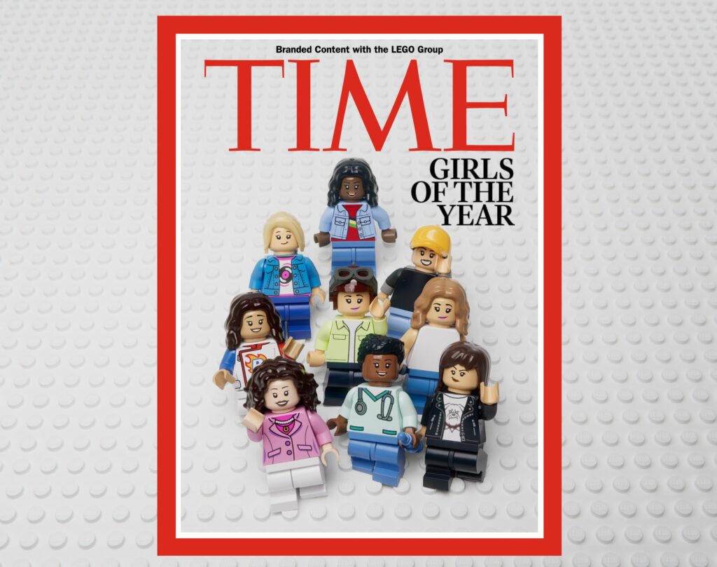 TIME ve the LEGO Group, Olağanüstü Kızları Onurlandırmak Üzere Güçlerini Birleştirdi