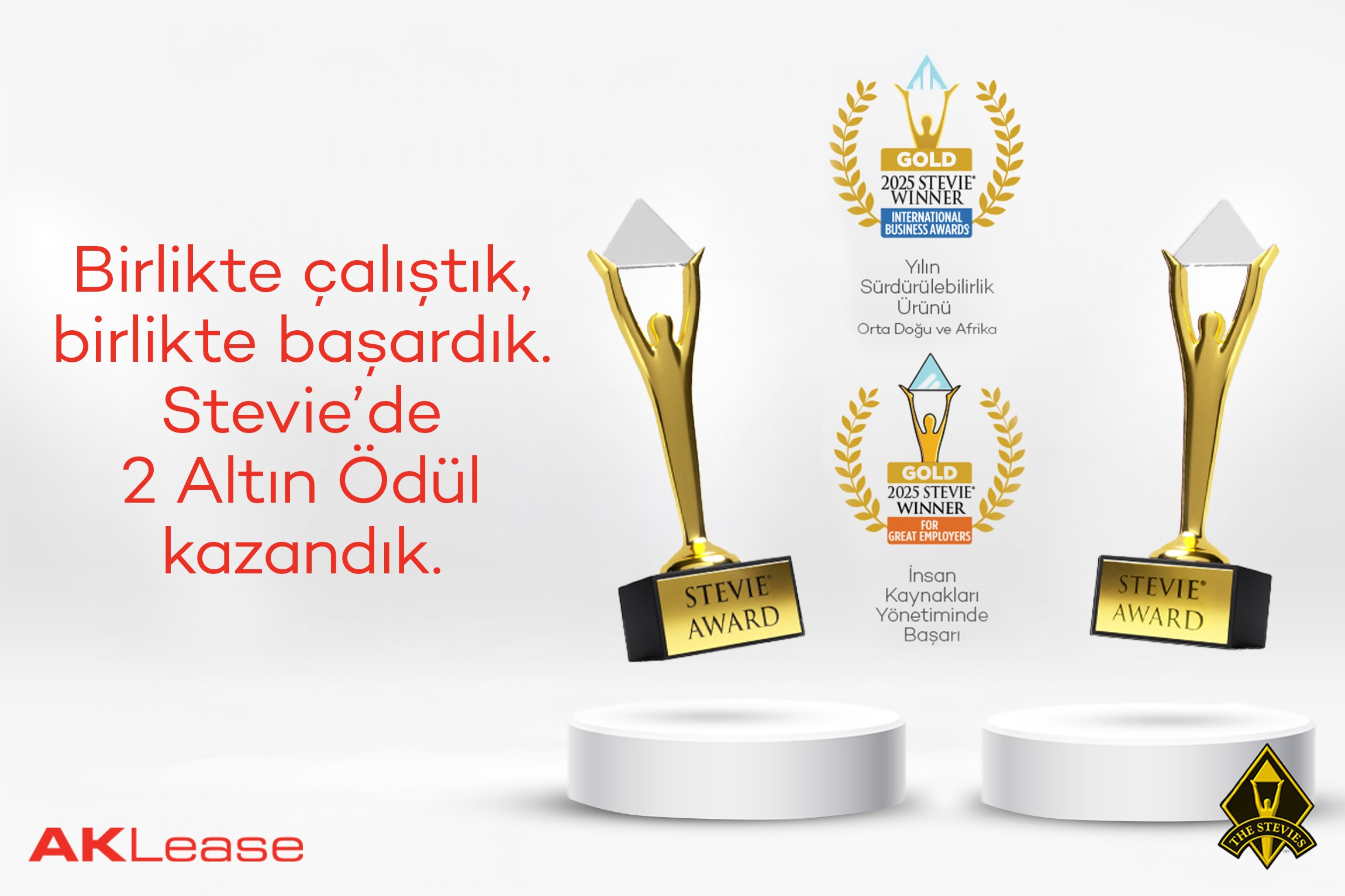 AKLease’e “Yılın Sürdürülebilirlik Ürünü” Ödülü