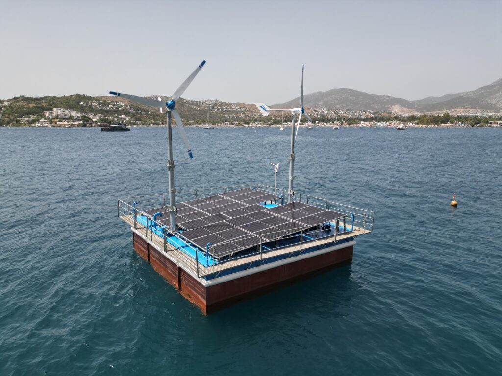 Bodrum Belediyesi Deniz Suyunu Güneş Ve Rüzgarla Arıtmaya Başladı