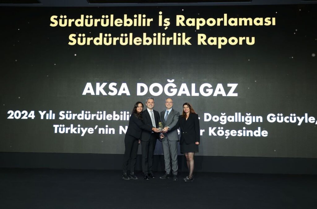 Aksa Doğalgaz-Sürdürülebilirlik Ödülü