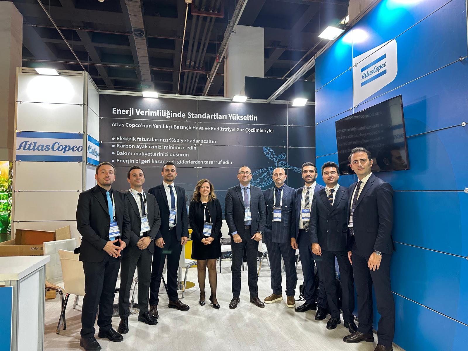 Atlas Copco, Enerji Verimliliği Fuarı’nda Yer Aldı