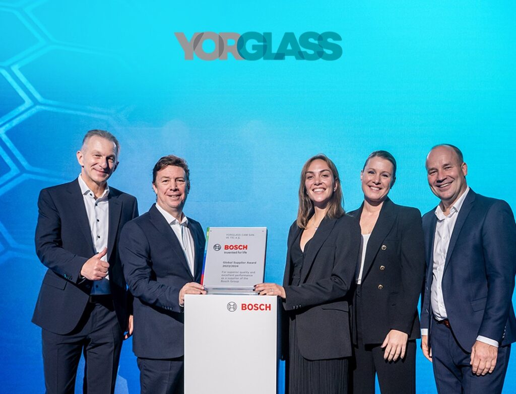 Yorglass, Bosch’un Küresel Tedarikçi Ödülü’nü İkinci Kez Kazandı