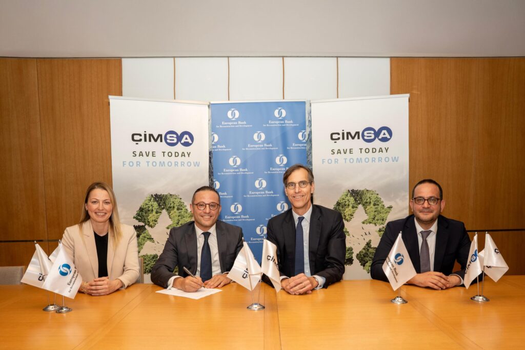 Çimsa’nın sürdürülebilirlik yatırımlarına EBRD’den 50 milyon Euroluk finansman