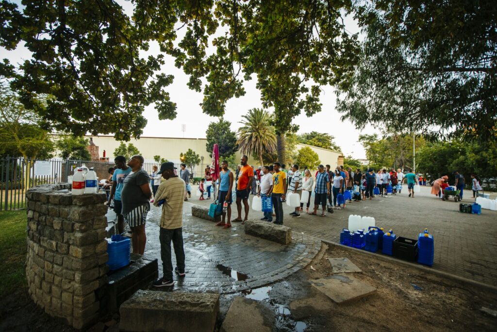 güney afrika-kuraklık