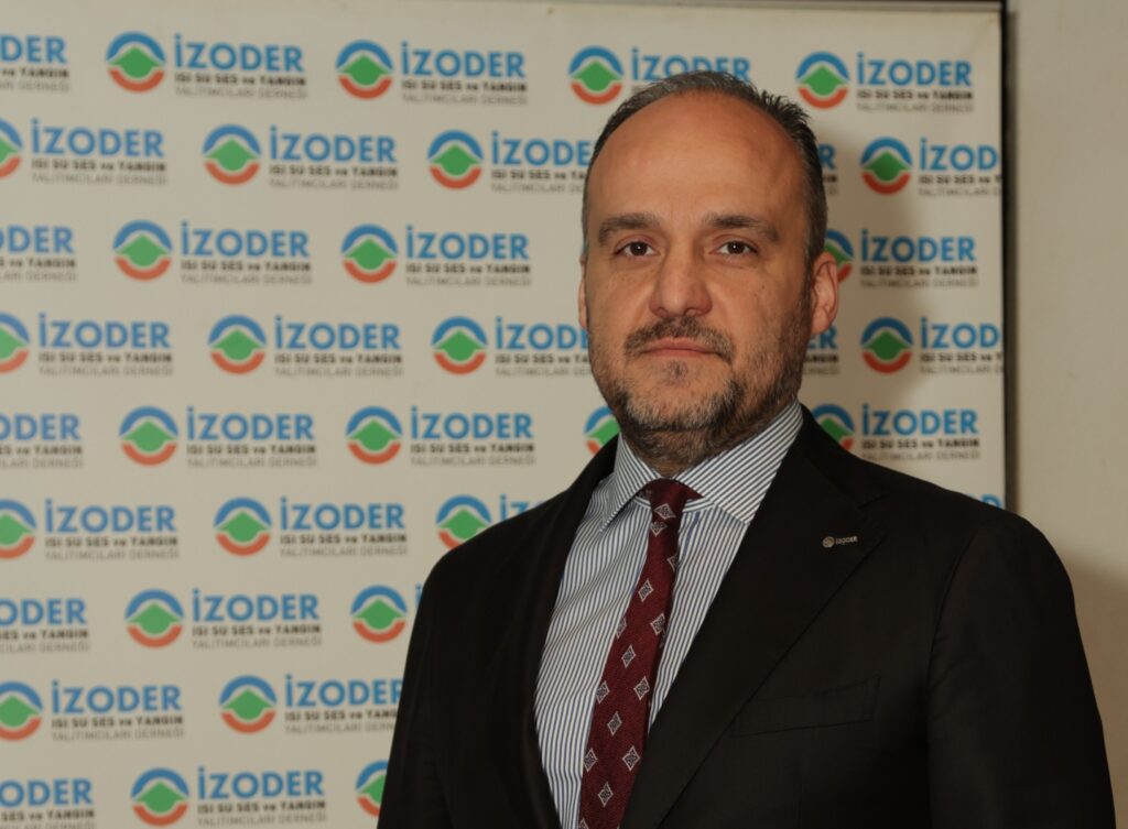 İZODER Isı Su Ses ve Yangın Yalıtımcıları Derneği Yönetim Kurulu Başkanı Emrullah Eruslu