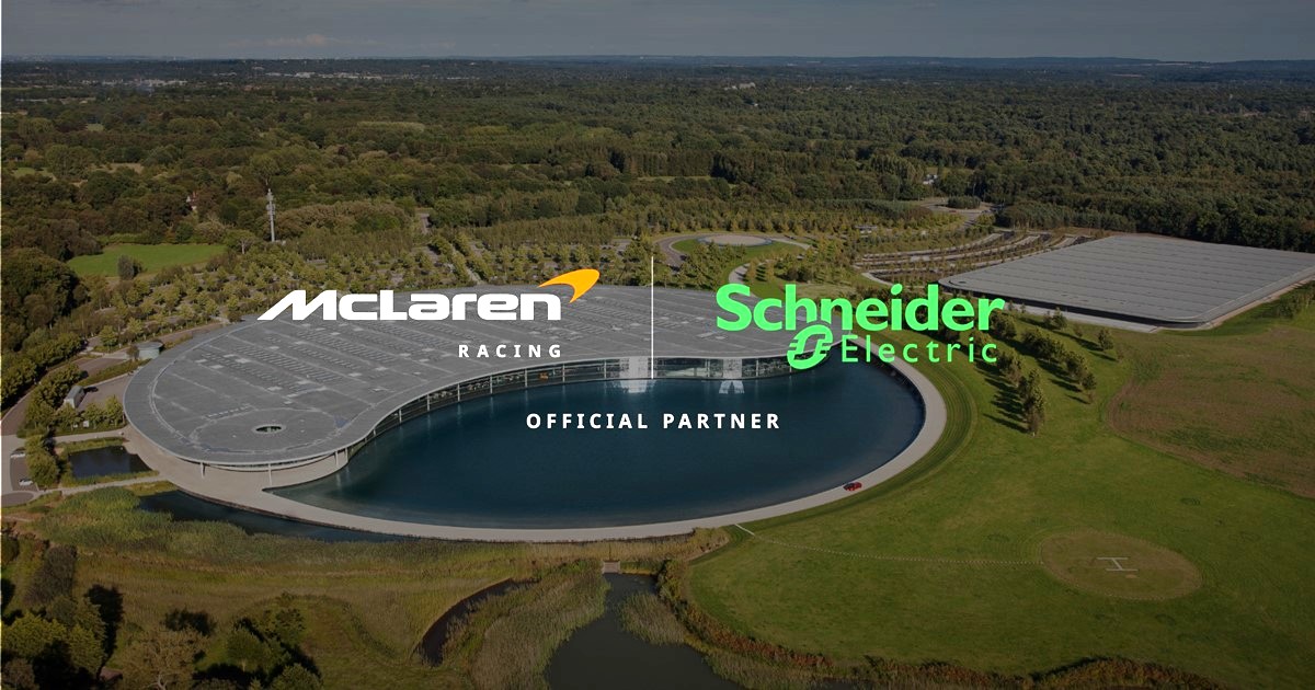 Schneider Electric ve McLaren Racing’den Enerji Ortaklığı