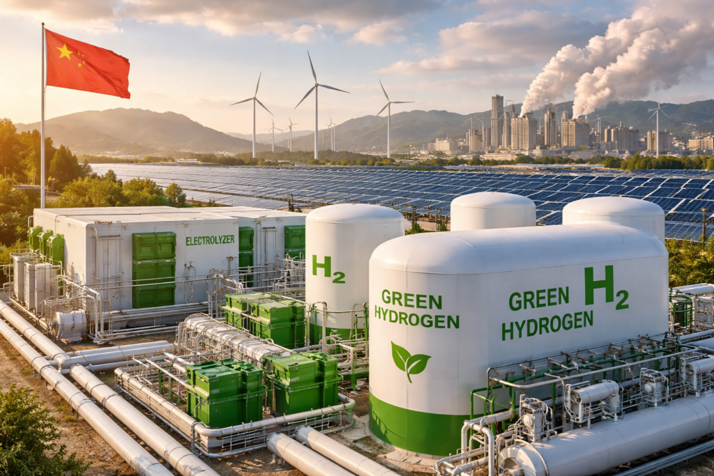 Çin-Yeşil Hidrojen