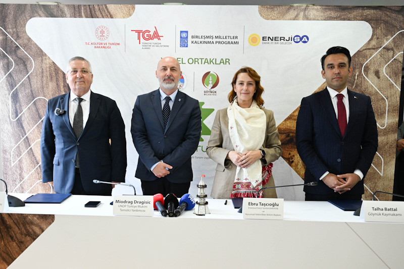 Enerjisa Enerji, UNDP Türkiye, T.C. Kültür ve Turizm Bakanlığı ve TGA tarafından hayata geçirilen SENTRUM Projesi