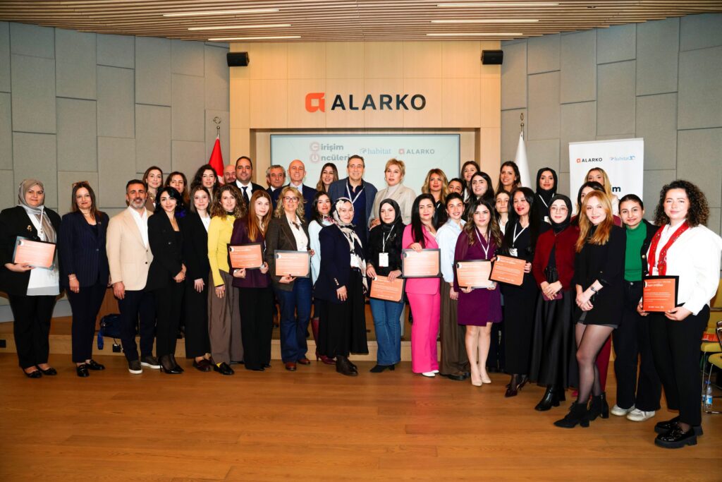 Alarko'nun Habitat Derneği iş birliğiyle yürüttüğü Girişim Öncüleri Programı