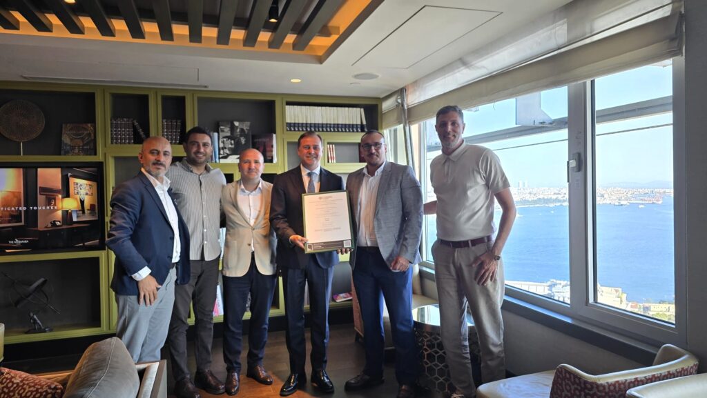 The Marmara Hospitality Group, İstanbul’daki tesislerinin yıllık 14,2 milyon kWh elektrik tüketimi için I-REC sertifikası aldı.
