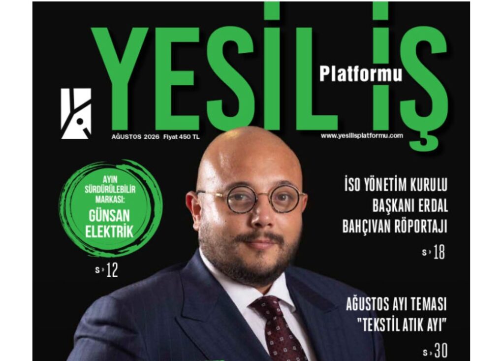 Yeşil İş Platformu Dergisi-Ağustos Sayısı